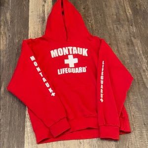 Montauk lifeguard sweatshirt